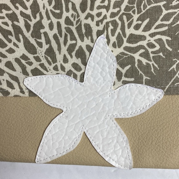 Creative Hawan By Lisa Maru Zipper Wristlet Pouch Clutch Bag Make Up/Travel - Picture 3 of 7